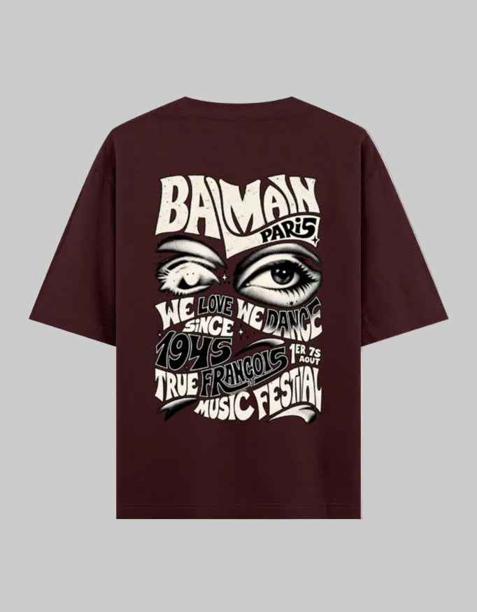 Distorted Vision Oversized Classic T-Shirt
