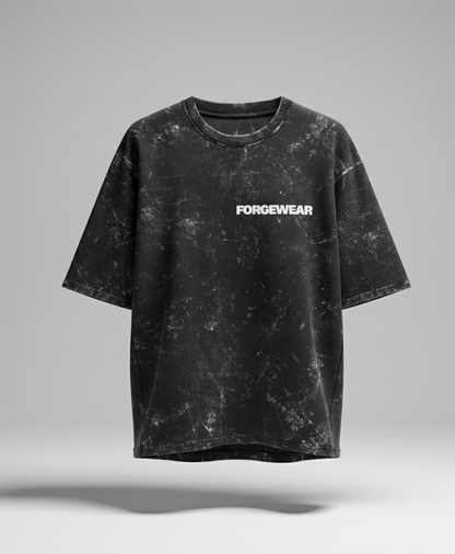 Unisex Acid Washed Oversized Tee